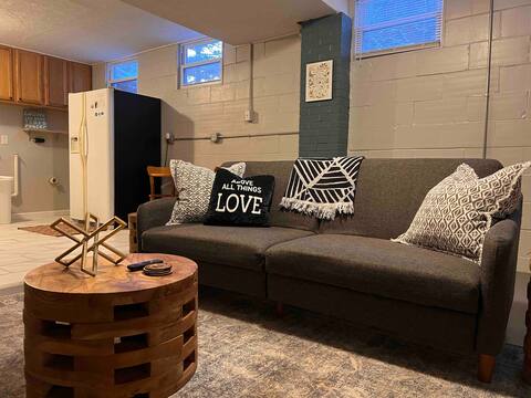One bedroom studio apartment