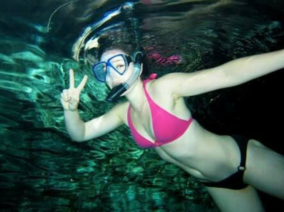 Feeling adventurous? Try snorkeling for free!