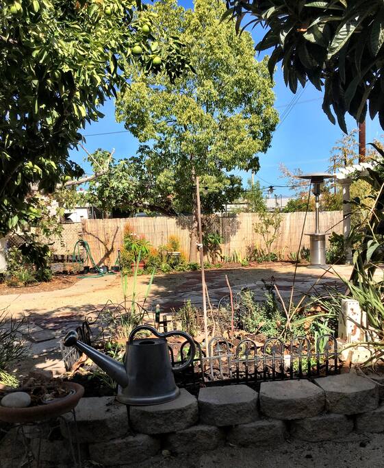 We love to garden