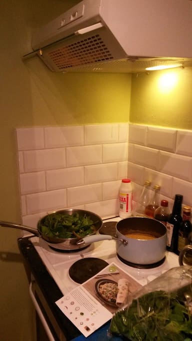 Cooking up a storm!