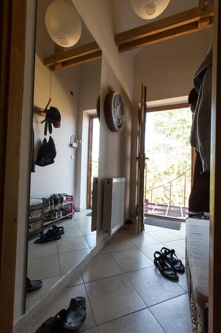 Welcome area