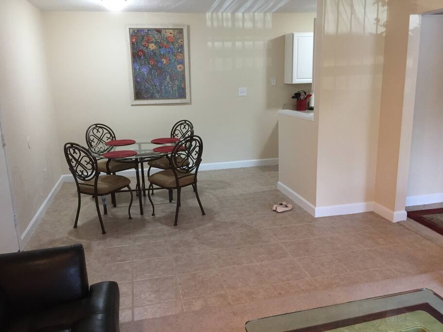 Dining area