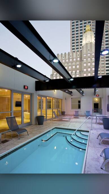 Heated pool