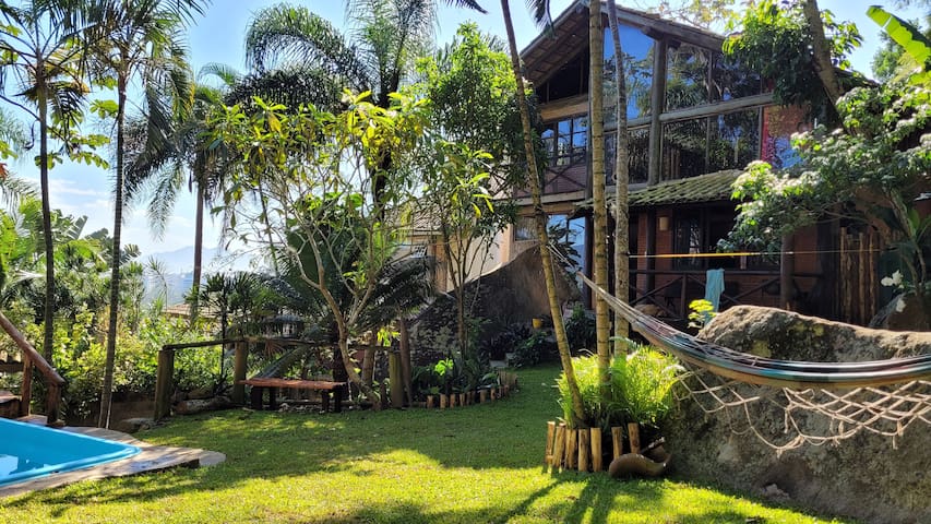 Macarra house paz da montanha a 800m da praia