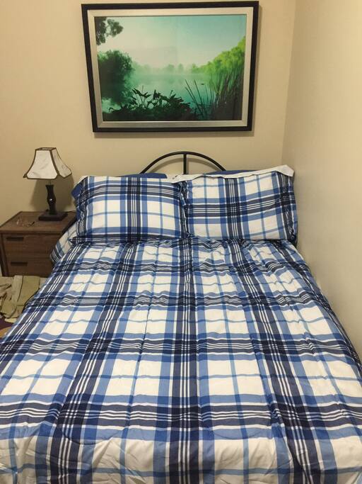 Second bedroom with full bed