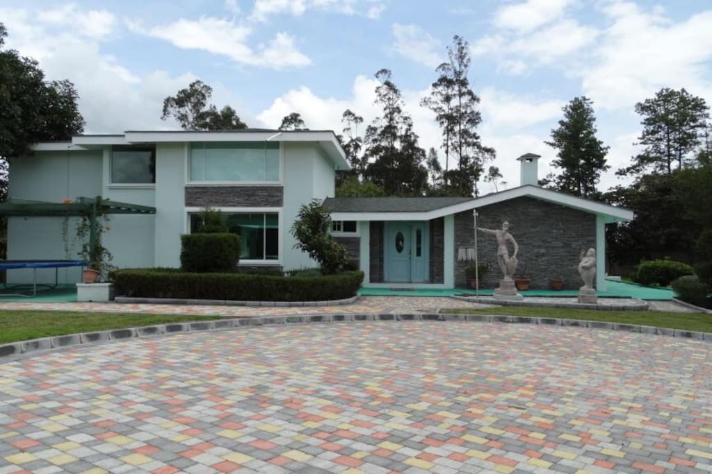 Vista exterior de la vivienda