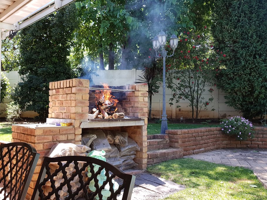 BBQ area
