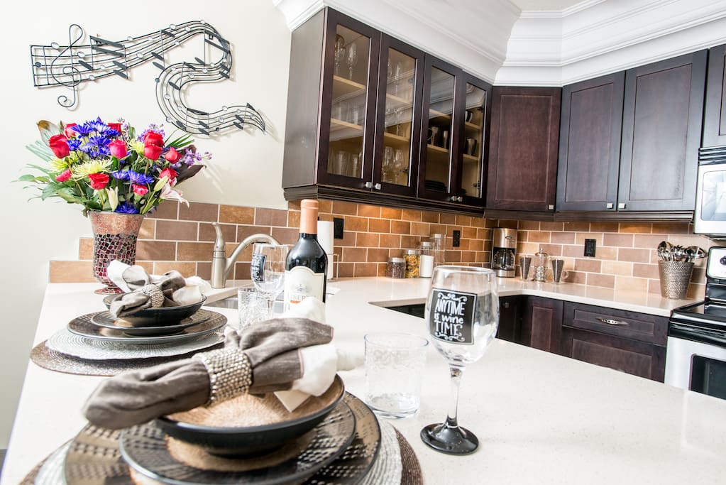 Fully Stocked to serve up the fanciest of dinners!