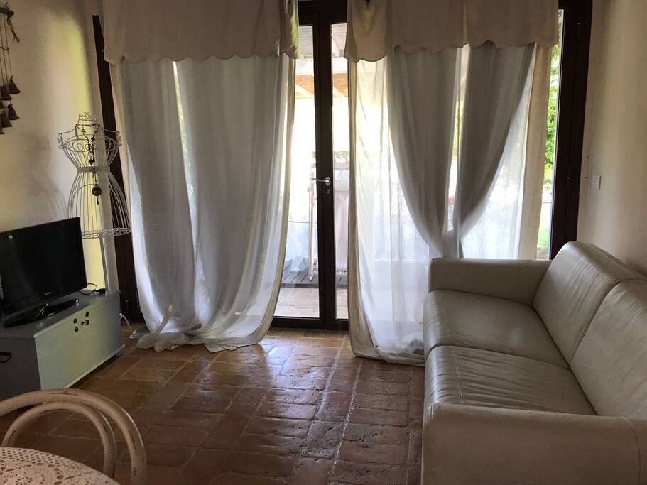 Soggiorno e divano letto