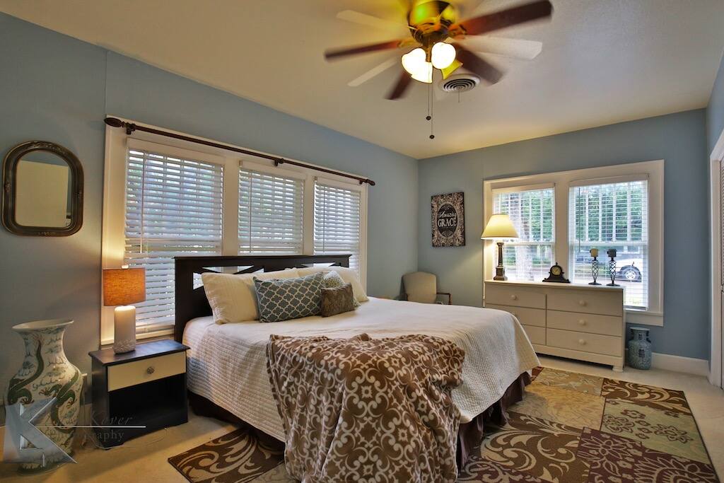 Bedroom #1 with king bed