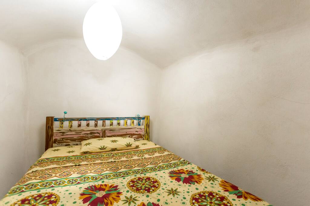 The cave bedroom
