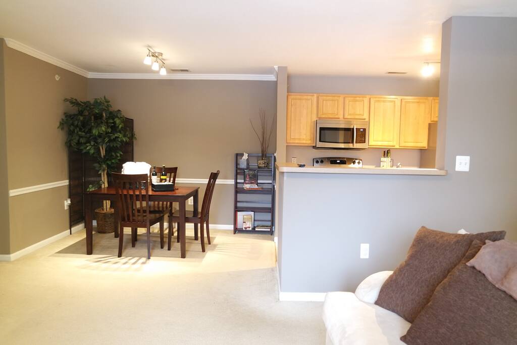 Dining Area and Kitchen