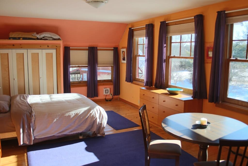Bright, sunny bedroom