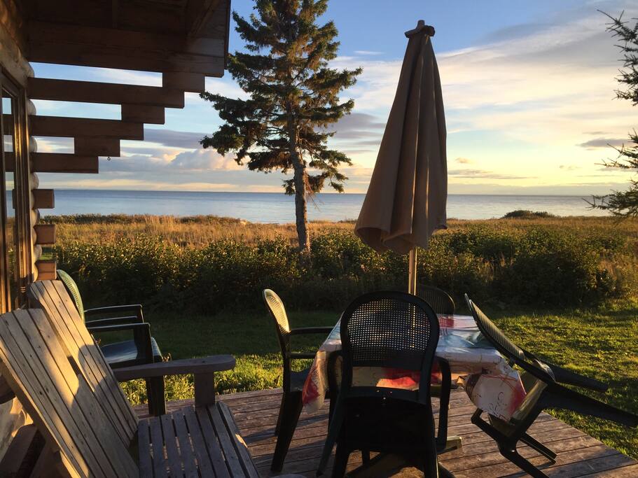 Vue sur la Baie des chaleurs