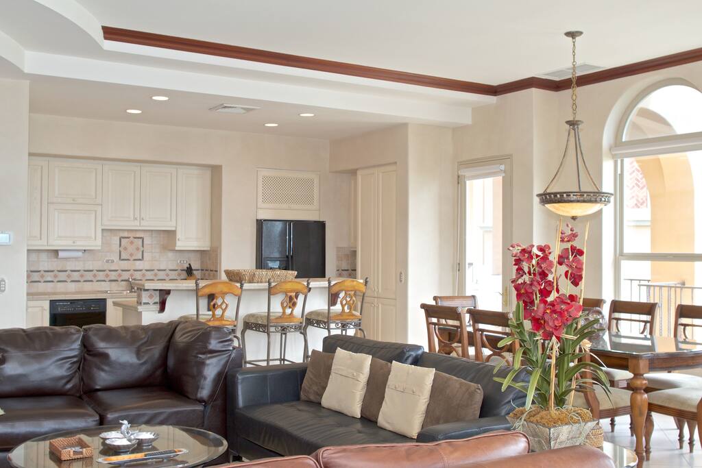 Living room area