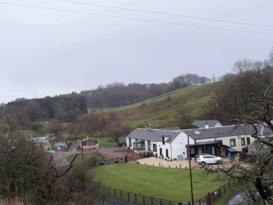 Rural setting,,only 1 mile from town.And all ammenities