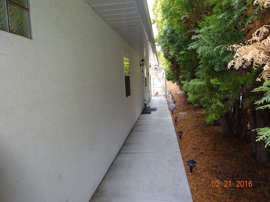 Entry to Bungalow