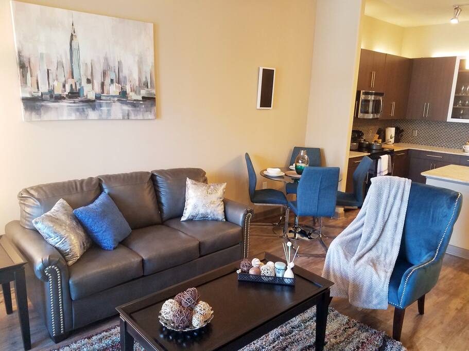 Living room with dinning table