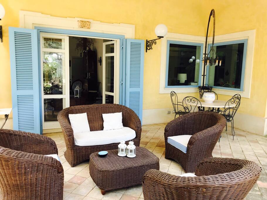 Main patio