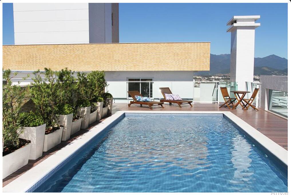 piscina cobertura 14º andar