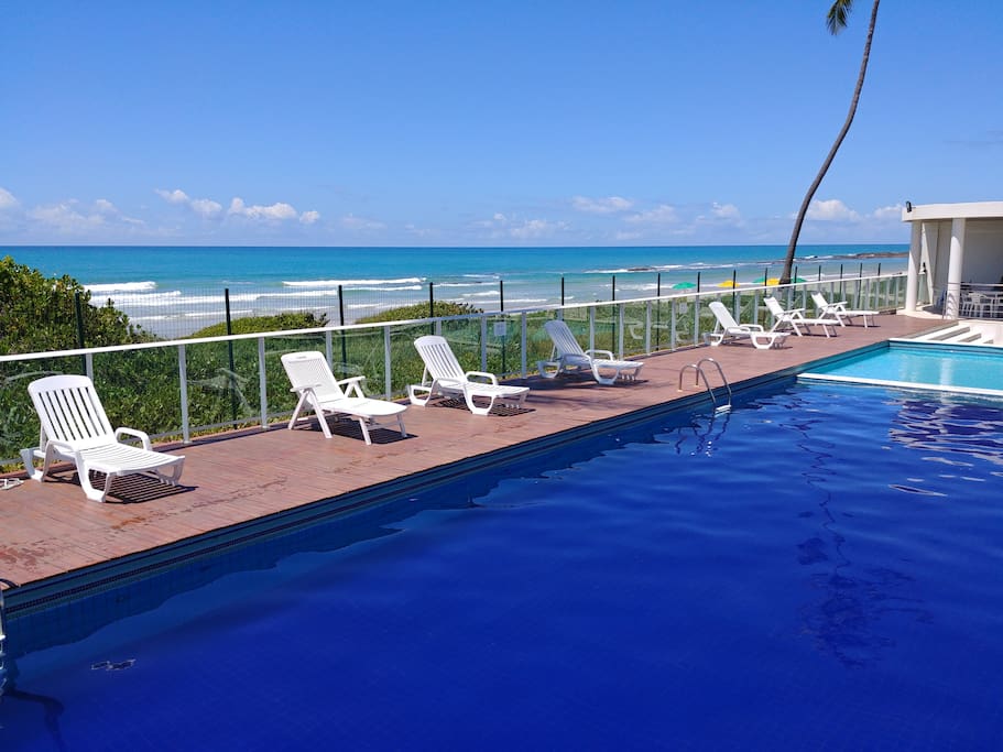 Vista da piscina