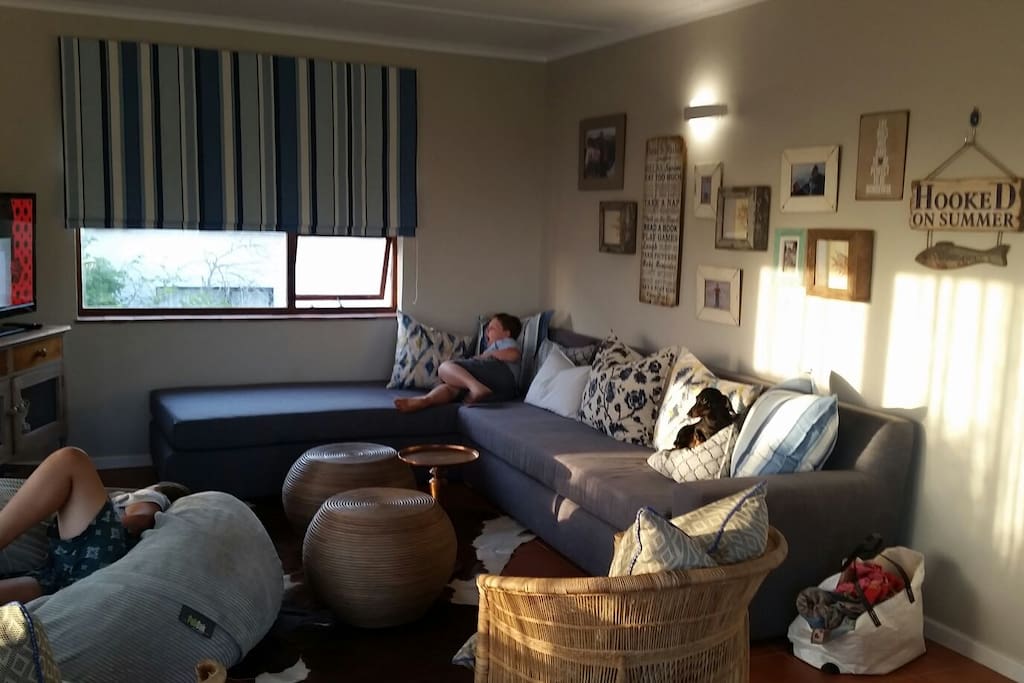Comfortable lounge area