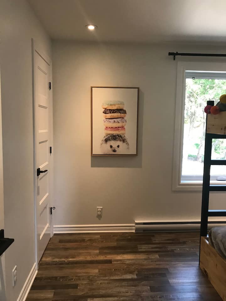 3号卧室配备两张双层床