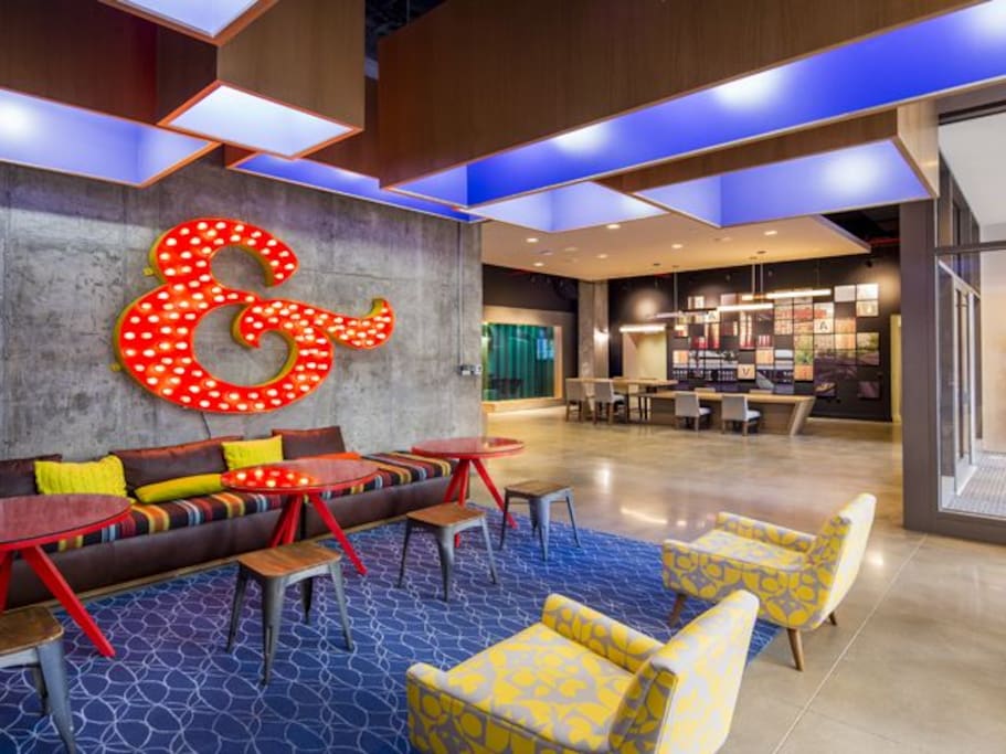 Lounge in the Lobby.
