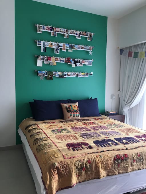 comfy bedroom