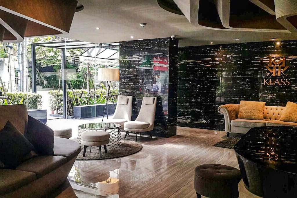 The lobby