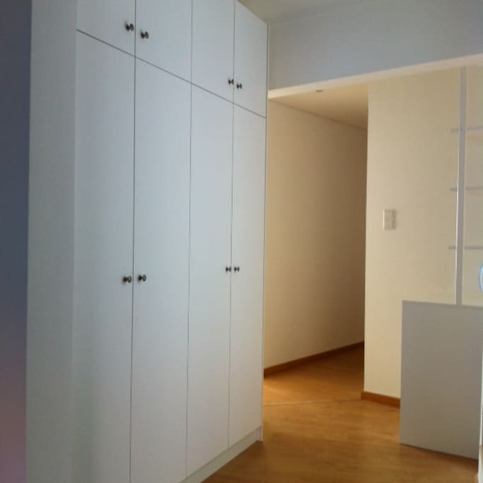 Corridor and wardrobe