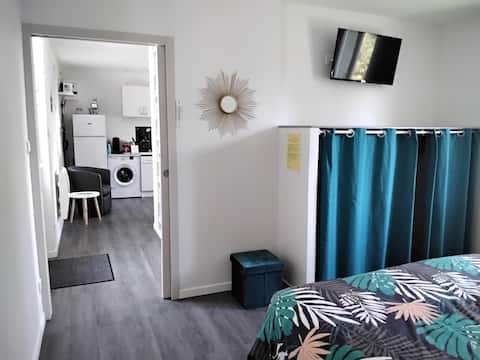 Newly renovated cottage/garden with river view