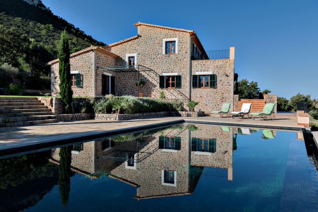 Stone faced villa