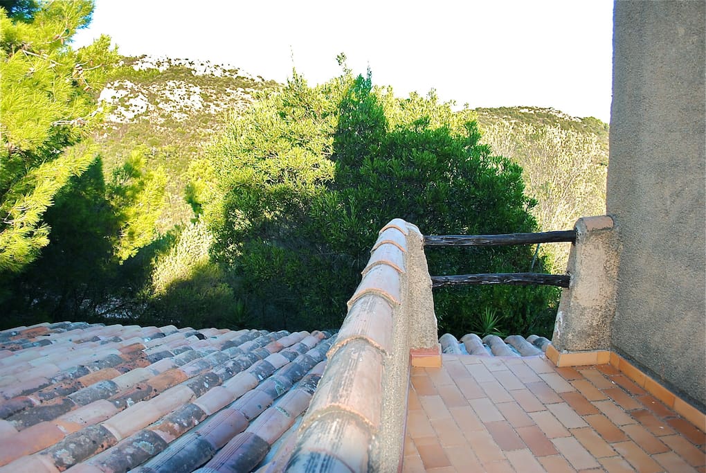 Balcon chambre étage