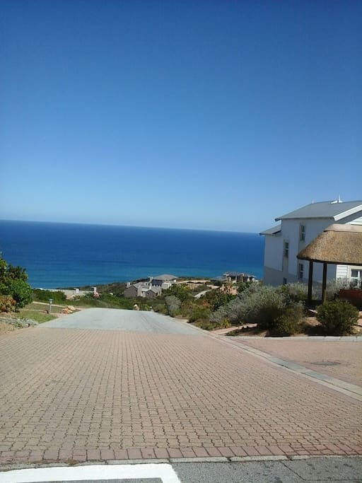 The beautiful view when you drive in