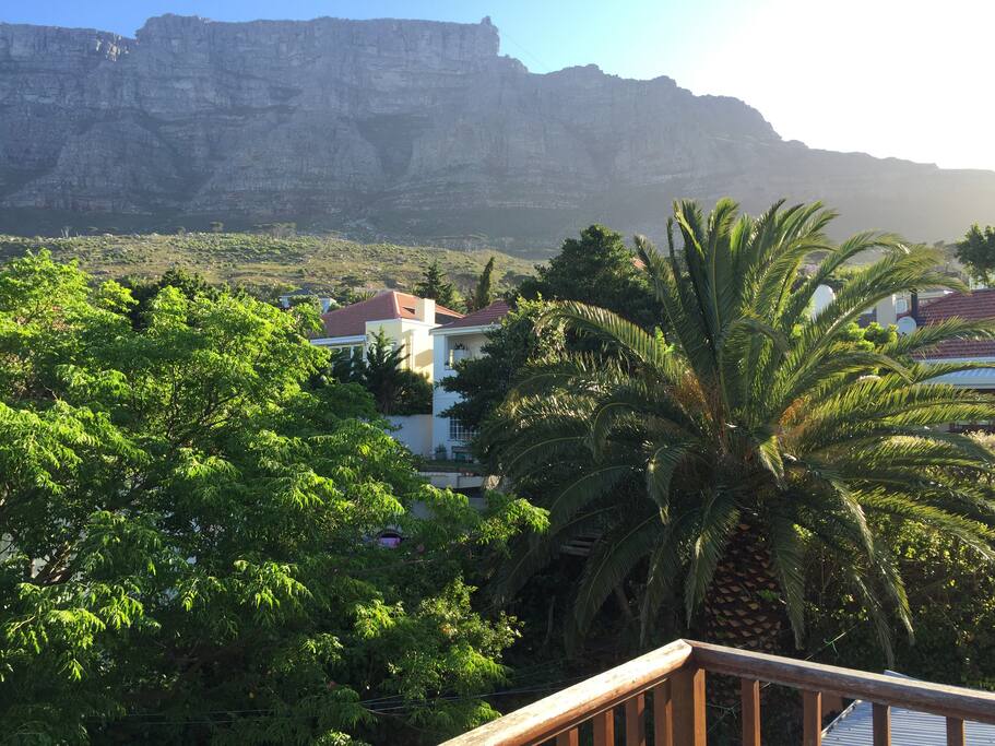 Table Mountain balcony view