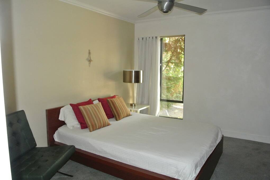 large quiet bedroom
