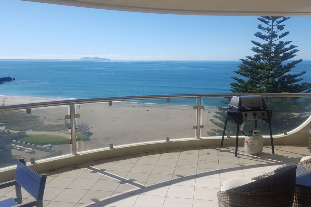 Ocean beach view