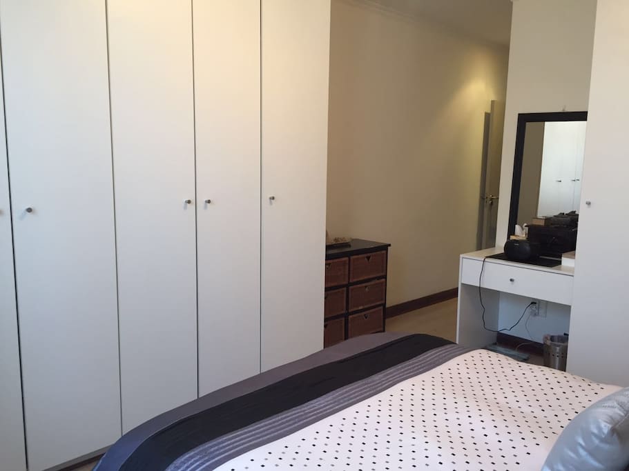 Bedrooms with cupboards