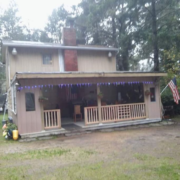 We are renovating inside and out as weather permits