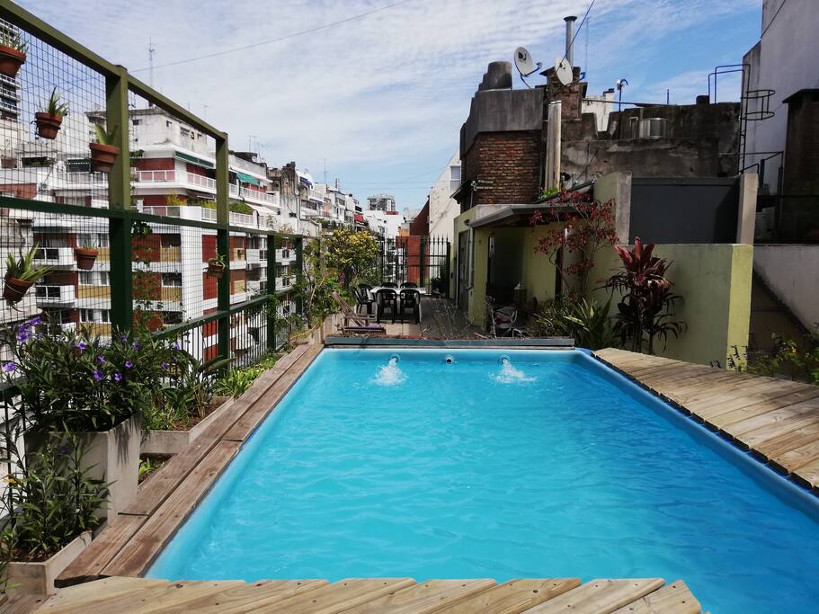 Small private pool on the Terrace