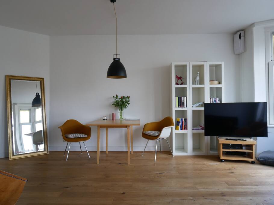 spacious living room