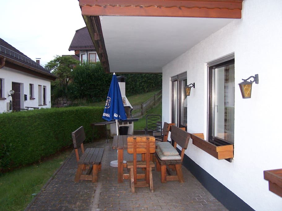 Gemütliche Terrasse