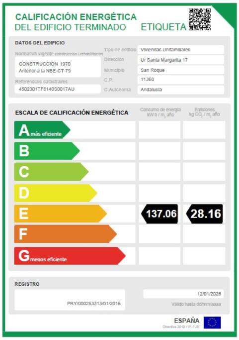 Certificado Energético