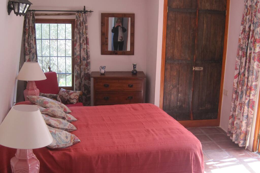 Double bedroom opens on to private patio