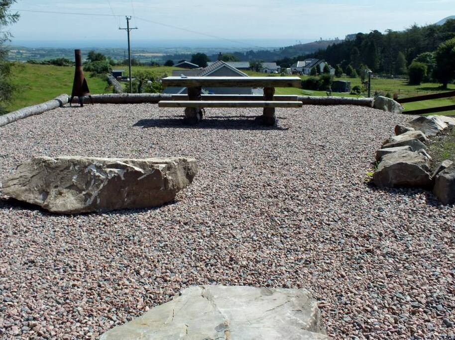 Beautiful panoramic views over Dundrum and the mournes