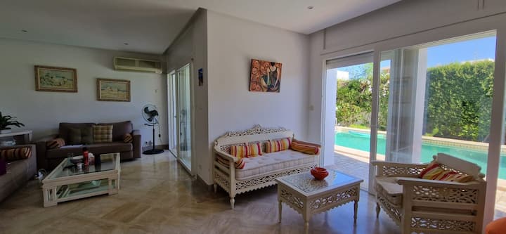 Coquette Villa Bord De Mer à Nabeul - Nabeul‎