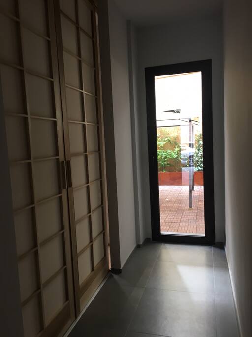 Porte giapponesi della camera da letto