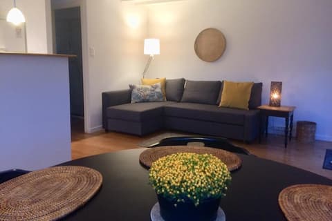 A vol d'oiseau. Châlet douillet  Ardennes-Aywaille