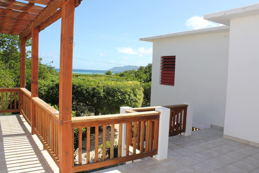 View of St Maarten from the other side of house